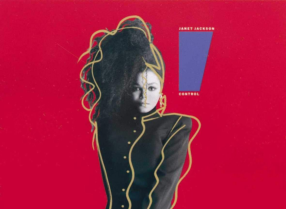 Janet Jackson Control Album Cover (A&M Records)