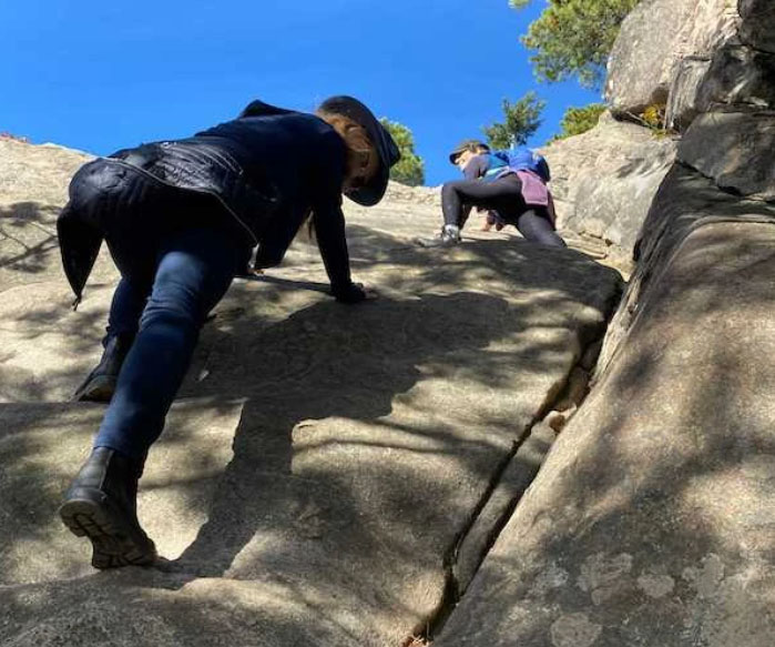 Revel rock-climbing