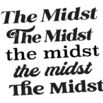 The Midst logo options for Jumble & Flow