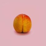 peach that looks like female anatomy