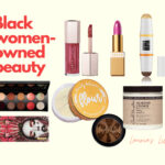 Collage of Black women-owned beauty brands