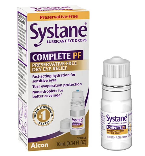 Systane Complete dry eye relief eye drops