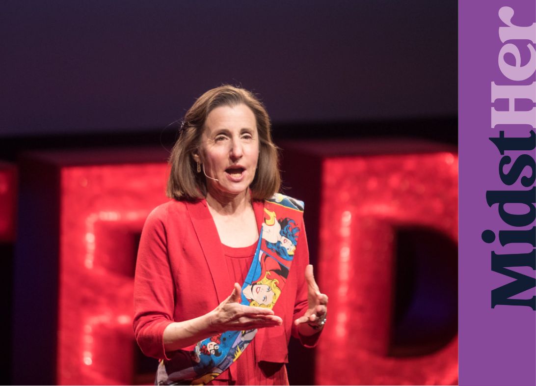 Dr. Bonnie Feldman speaking at TEDX