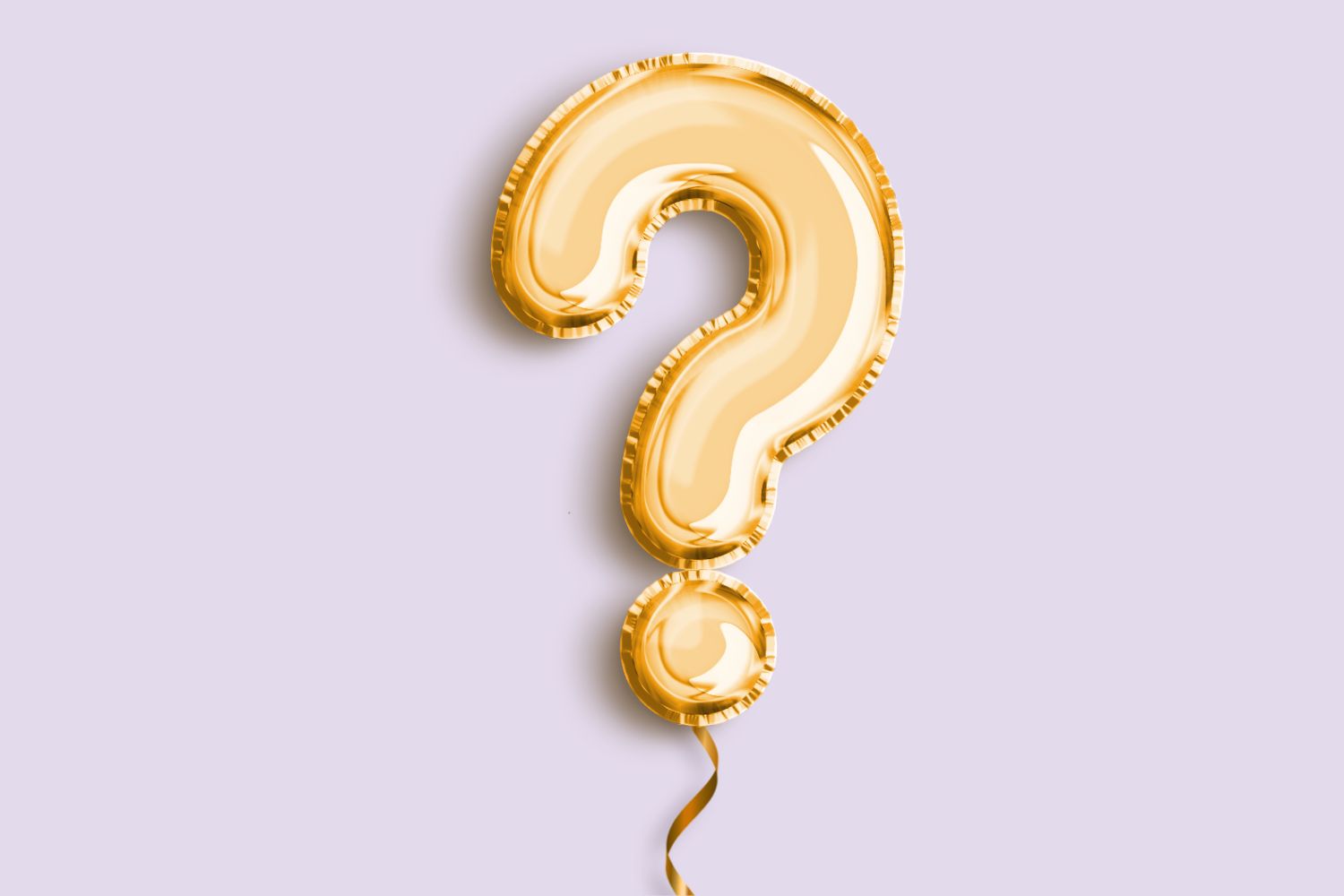 Question mark balloon