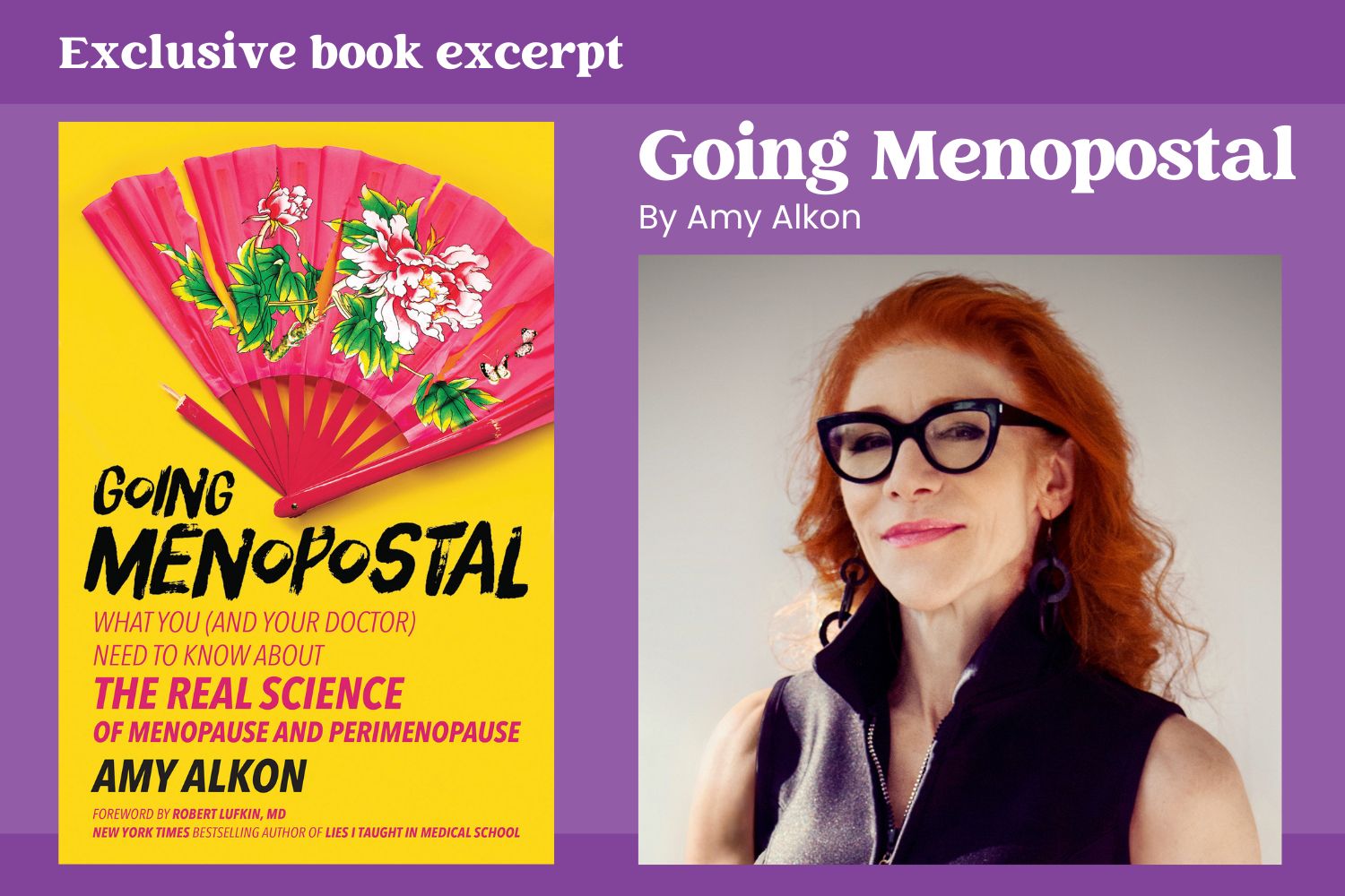 Going Menopostal book cover