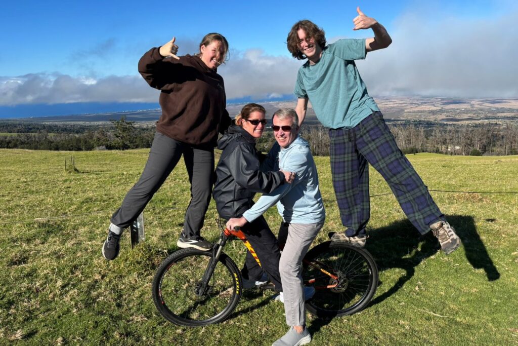 Rebecca and her family are a balancing act.