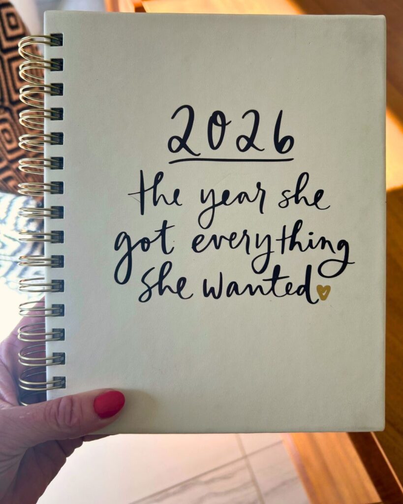 2026: The year she got everything she wanted planner