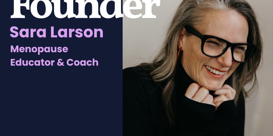 Sara Larson is a menopause coach based in Minnesota
