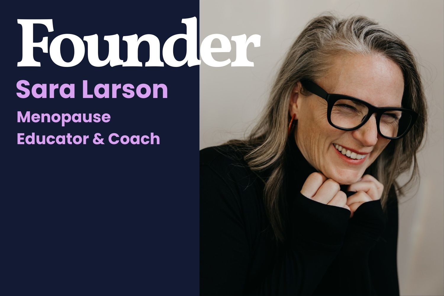 Sara Larson is a menopause coach based in Minnesota