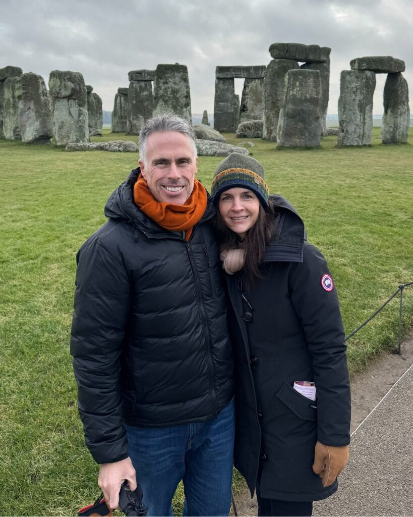 Andrew O'Hare and Victoria O'Hare in England.