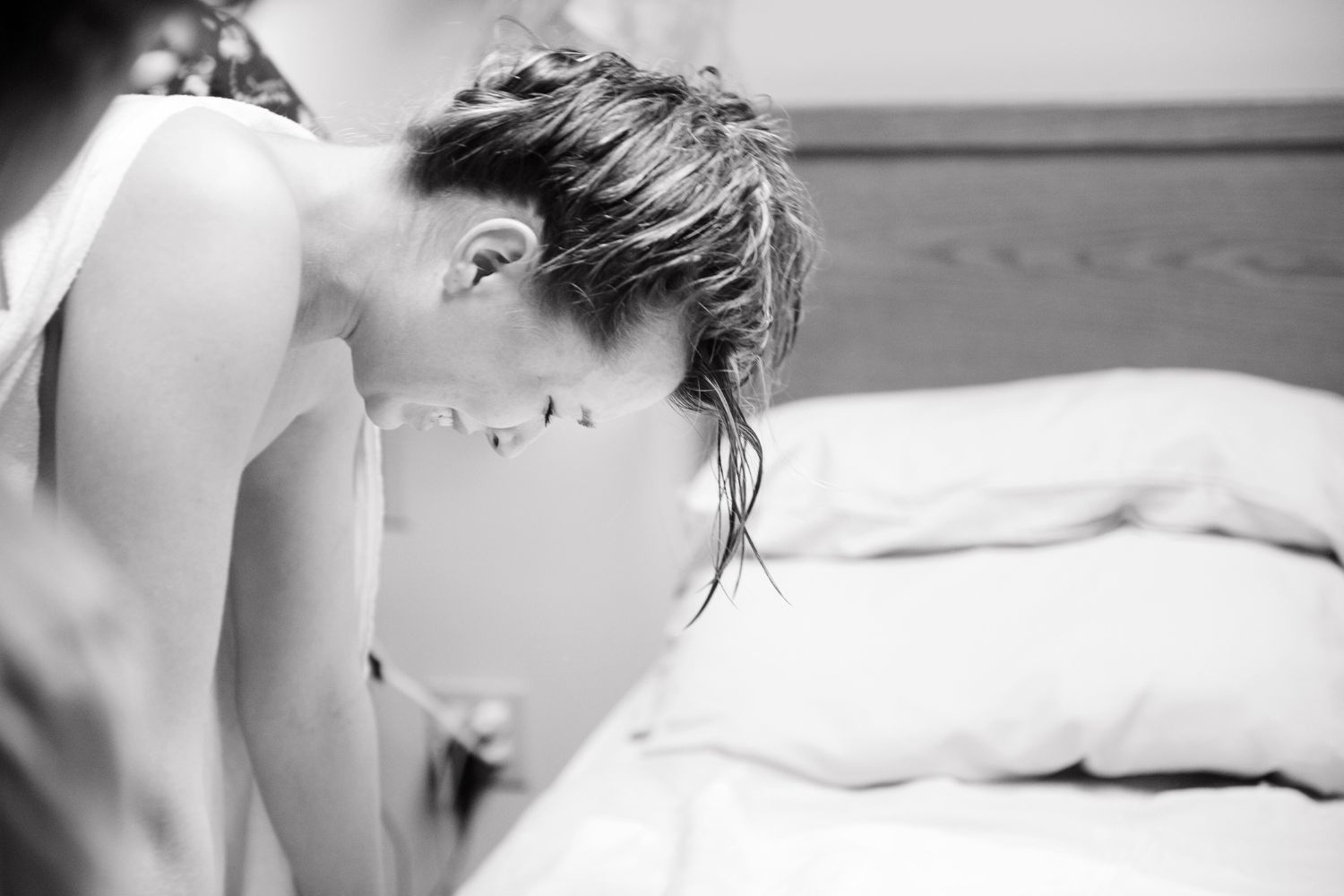 woman in labor